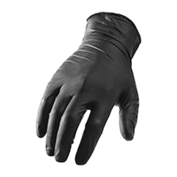 GNX1KL - GLOVES DISPOSABLE L NITRILE BK 9.6IN