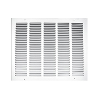 170RA10X8 - GRILLE AIR RTN FACE STAMPED STL PWD CTD