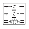 90340 - RELAY SWITCHING 15A DPDT 24VAC 50/60HZ 2